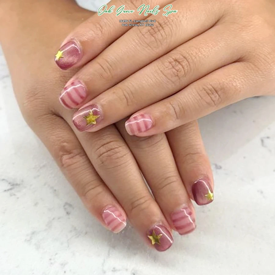 Ladies nails art
